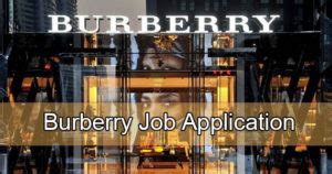 burberry apprenticeships|Burberry job application.